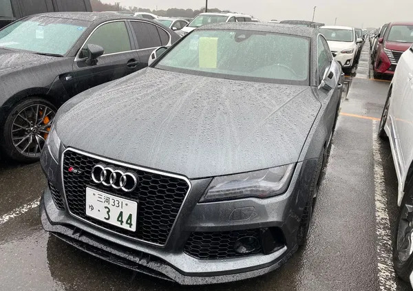uniejów Audi RS7 cena 179000 przebieg: 43525, rok produkcji 2014 z Uniejów